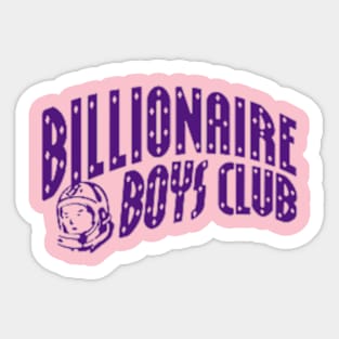 billionaire boys club Sticker